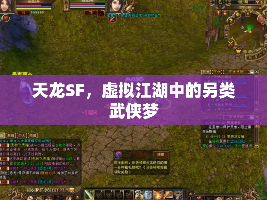 天龙SF，虚拟江湖中的另类武侠梦