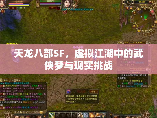 天龙八部SF，虚拟江湖中的武侠梦与现实挑战