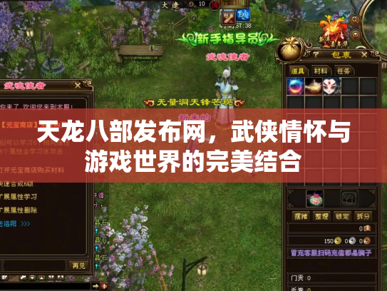 天龙八部发布网，武侠情怀与游戏世界的完美结合