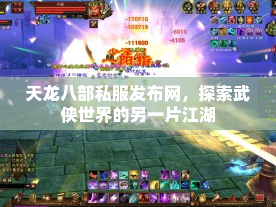 天龙八部私服发布网，探索武侠世界的另一片江湖
