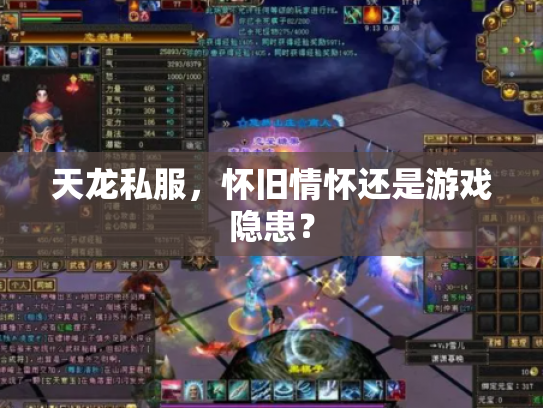 天龙私服，怀旧情怀还是游戏隐患？