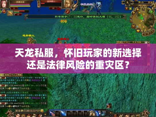 天龙私服，怀旧玩家的新选择还是法律风险的重灾区？