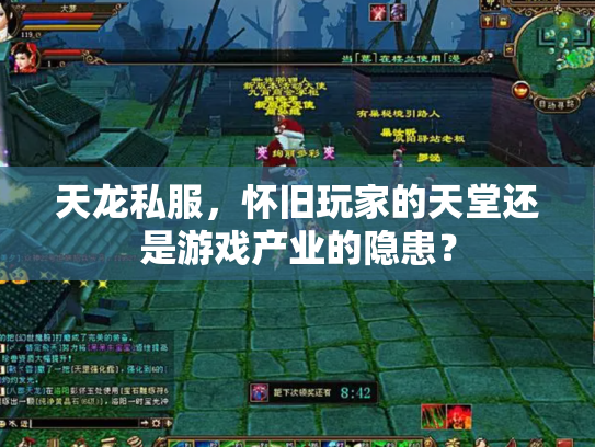 天龙私服，怀旧玩家的天堂还是游戏产业的隐患？