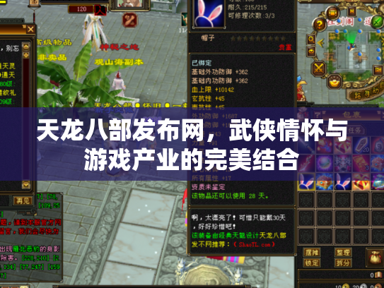 天龙八部发布网，武侠情怀与游戏产业的完美结合