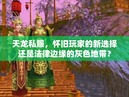 天龙私服，怀旧玩家的新选择还是法律边缘的灰色地带？