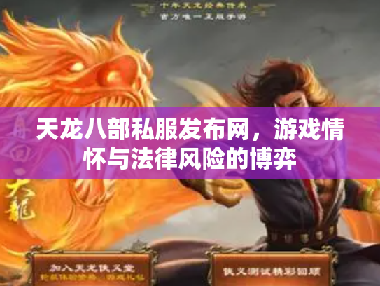 天龙八部私服发布网，游戏情怀与法律风险的博弈