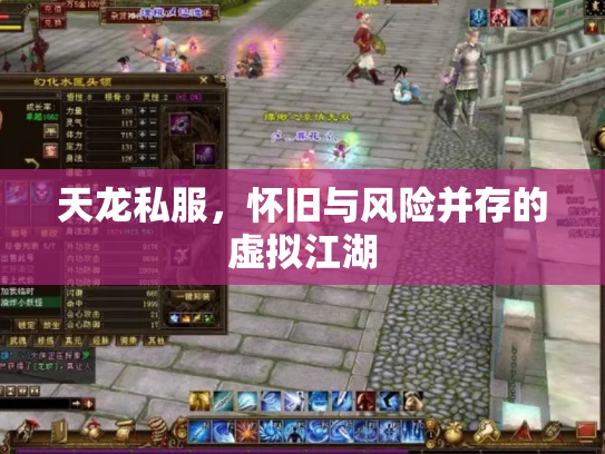 天龙私服，怀旧与风险并存的虚拟江湖