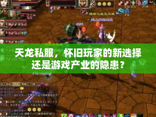 天龙私服，怀旧玩家的新选择还是游戏产业的隐患？