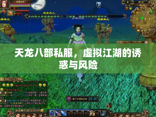 天龙八部私服，虚拟江湖的诱惑与风险