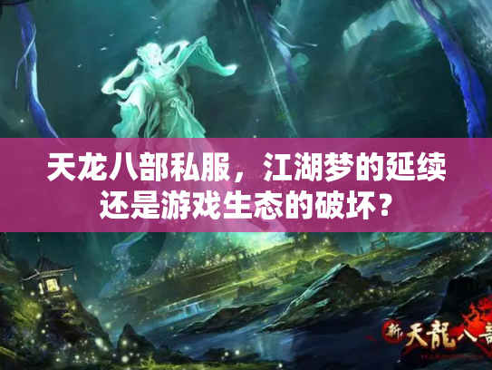 天龙八部私服，江湖梦的延续还是游戏生态的破坏？