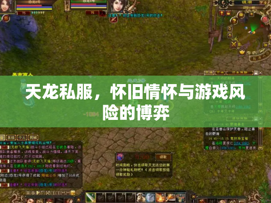 天龙私服，怀旧情怀与游戏风险的博弈