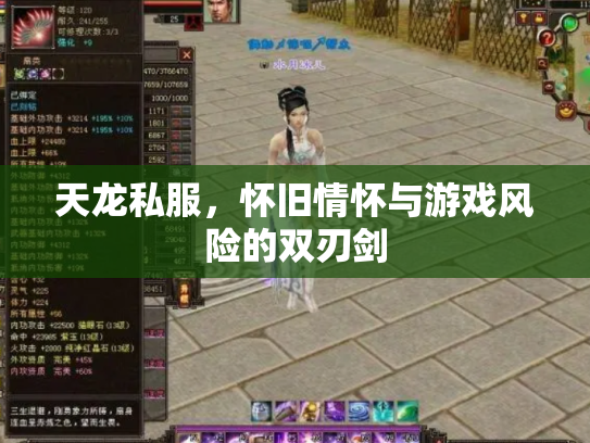 天龙私服，怀旧情怀与游戏风险的双刃剑