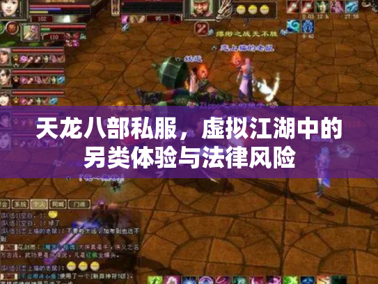 天龙八部私服，虚拟江湖中的另类体验与法律风险