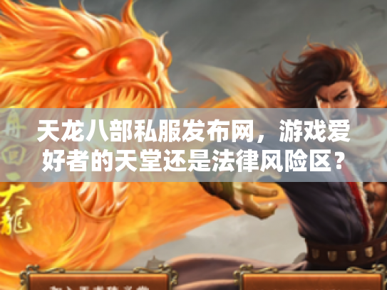 天龙八部私服发布网，游戏爱好者的天堂还是法律风险区？