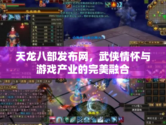 天龙八部发布网，武侠情怀与游戏产业的完美融合