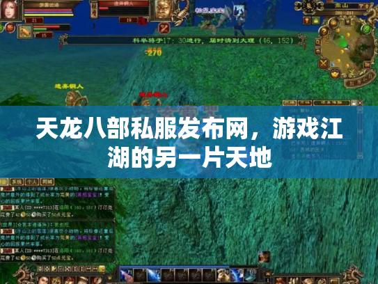 天龙八部私服发布网，游戏江湖的另一片天地