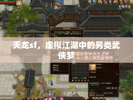 天龙sf，虚拟江湖中的另类武侠梦