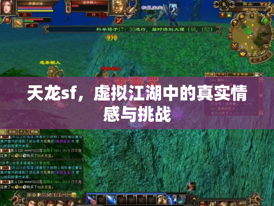 天龙sf，虚拟江湖中的真实情感与挑战