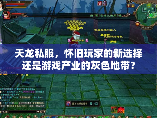 天龙私服，怀旧玩家的新选择还是游戏产业的灰色地带？