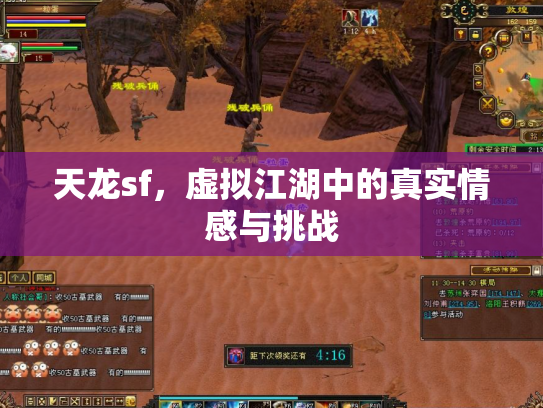 天龙sf，虚拟江湖中的真实情感与挑战