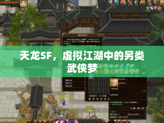 天龙SF，虚拟江湖中的另类武侠梦