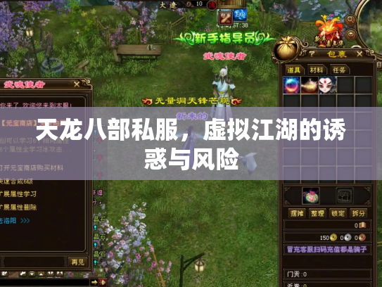 天龙八部私服，虚拟江湖的诱惑与风险