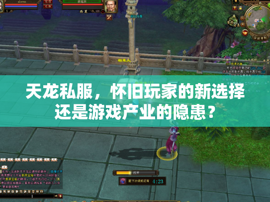 天龙私服，怀旧玩家的新选择还是游戏产业的隐患？
