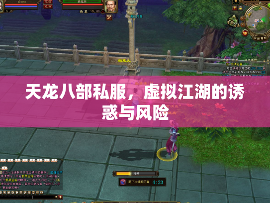 天龙八部私服，虚拟江湖的诱惑与风险