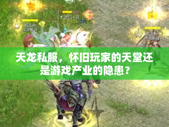 天龙私服，怀旧玩家的天堂还是游戏产业的隐患？