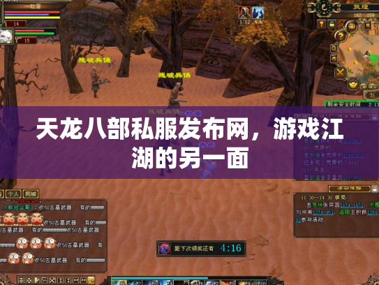 天龙八部私服发布网，游戏江湖的另一面