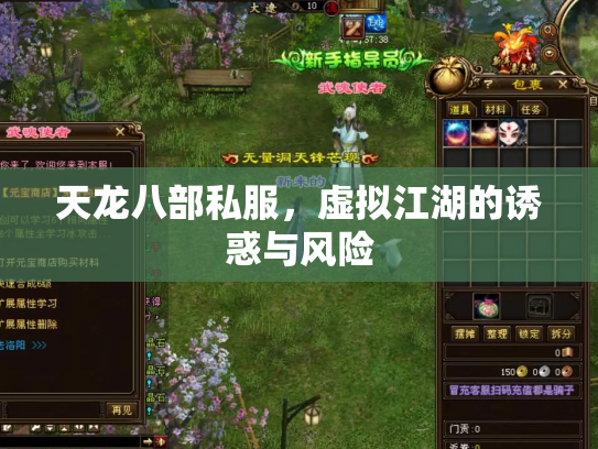 天龙八部私服，虚拟江湖的诱惑与风险