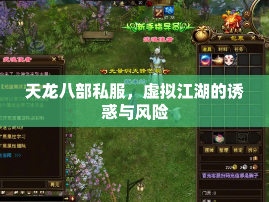 天龙八部私服，虚拟江湖的诱惑与风险