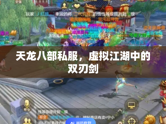 天龙八部私服，虚拟江湖中的双刃剑