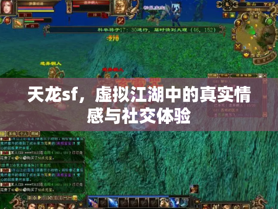 天龙sf，虚拟江湖中的真实情感与社交体验
