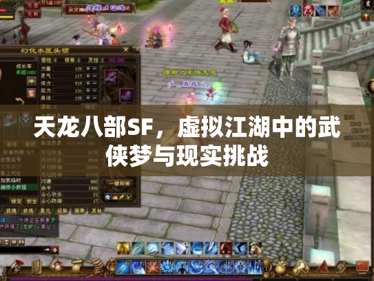 天龙八部SF，虚拟江湖中的武侠梦与现实挑战