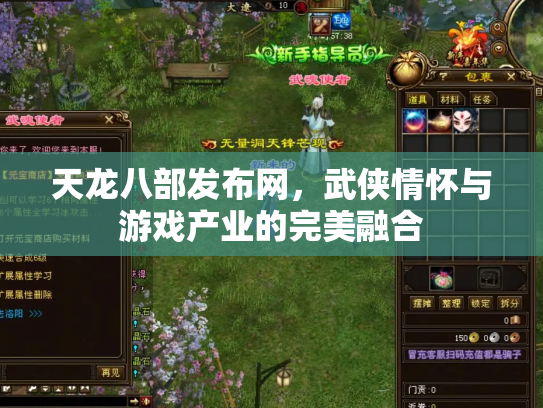 天龙八部发布网，武侠情怀与游戏产业的完美融合