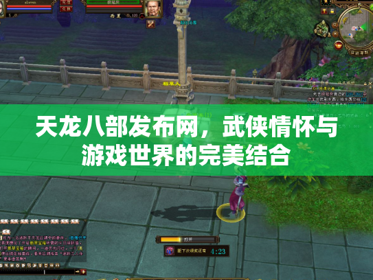 天龙八部发布网，武侠情怀与游戏世界的完美结合
