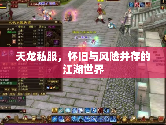 天龙私服，怀旧与风险并存的江湖世界