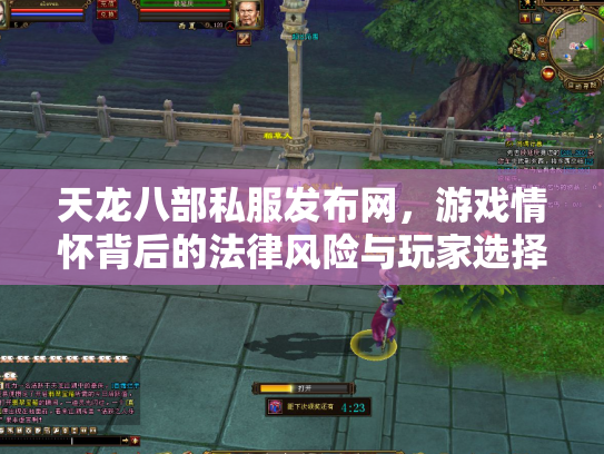天龙八部私服发布网，游戏情怀背后的法律风险与玩家选择