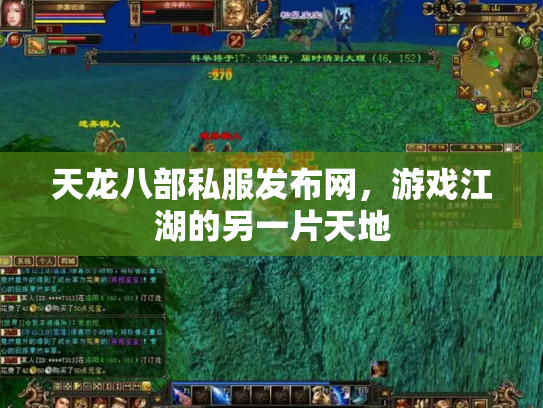 天龙八部私服发布网，游戏江湖的另一片天地