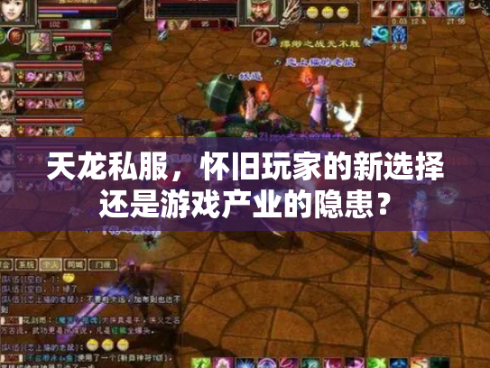 天龙私服，怀旧玩家的新选择还是游戏产业的隐患？