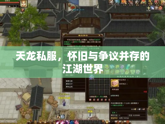 天龙私服，怀旧与争议并存的江湖世界
