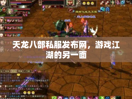 天龙八部私服发布网，游戏江湖的另一面