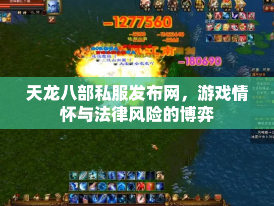 天龙八部私服发布网，游戏情怀与法律风险的博弈