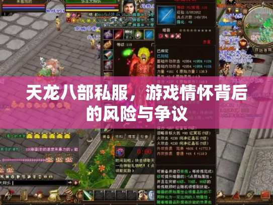 天龙八部私服，游戏情怀背后的风险与争议