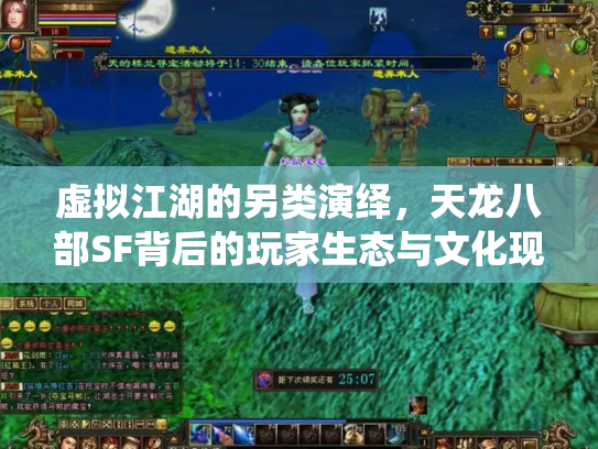 虚拟江湖的另类演绎，天龙八部SF背后的玩家生态与文化现象