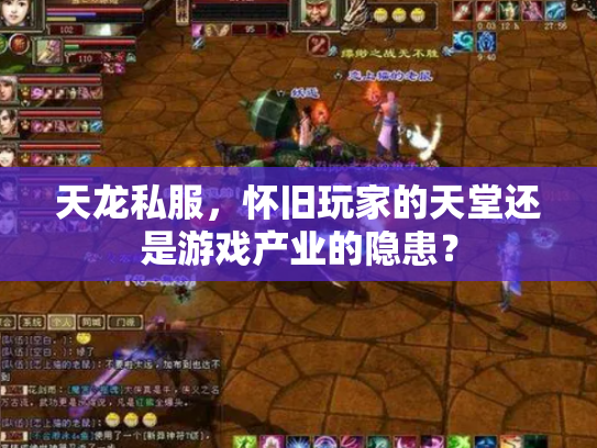天龙私服，怀旧玩家的天堂还是游戏产业的隐患？