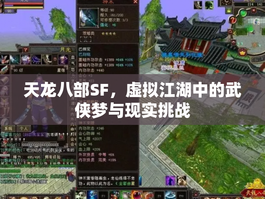天龙八部SF，虚拟江湖中的武侠梦与现实挑战