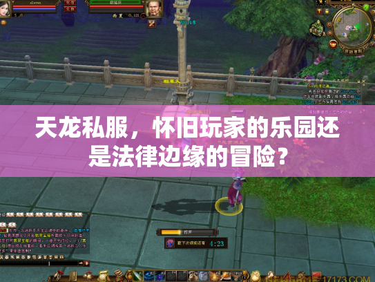 天龙私服，怀旧玩家的乐园还是法律边缘的冒险？