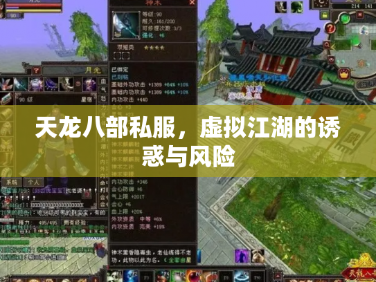天龙八部私服，虚拟江湖的诱惑与风险